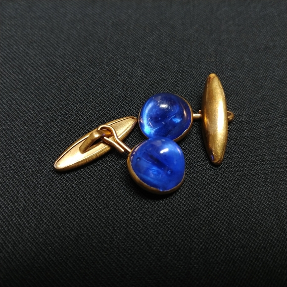 Vintage Other - Vintage | '40s blue cufflinks